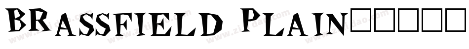 Brassfield Plain字体转换